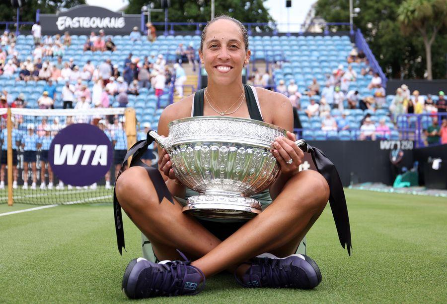 Madison Keys Eastbourne champion
